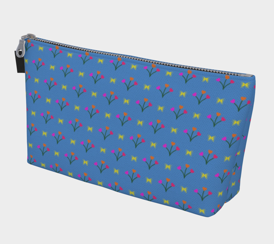 Flower Fields Makeup Bag preview #1