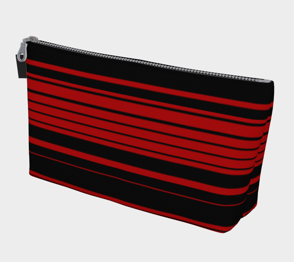 Three Red Stripes You're Out Makeup Bag preview #1