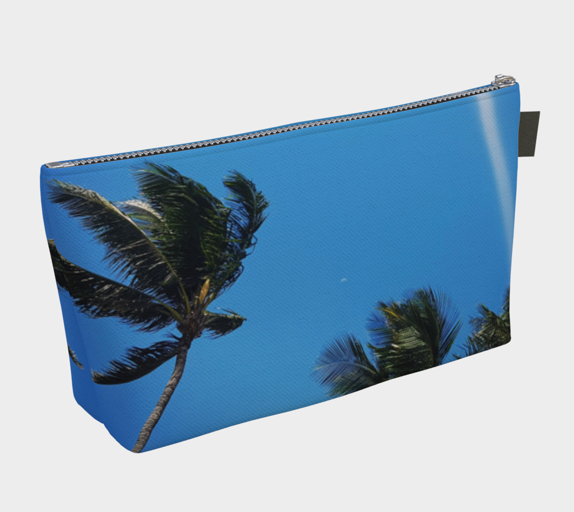 Aperçu de make up bag palm trees #2