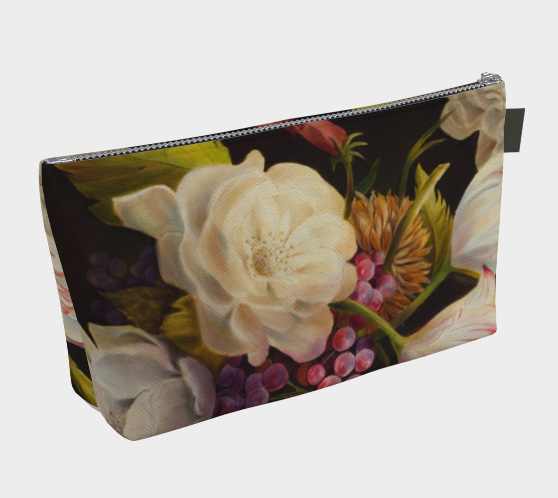 Winter Floral Makeup Bag preview #2