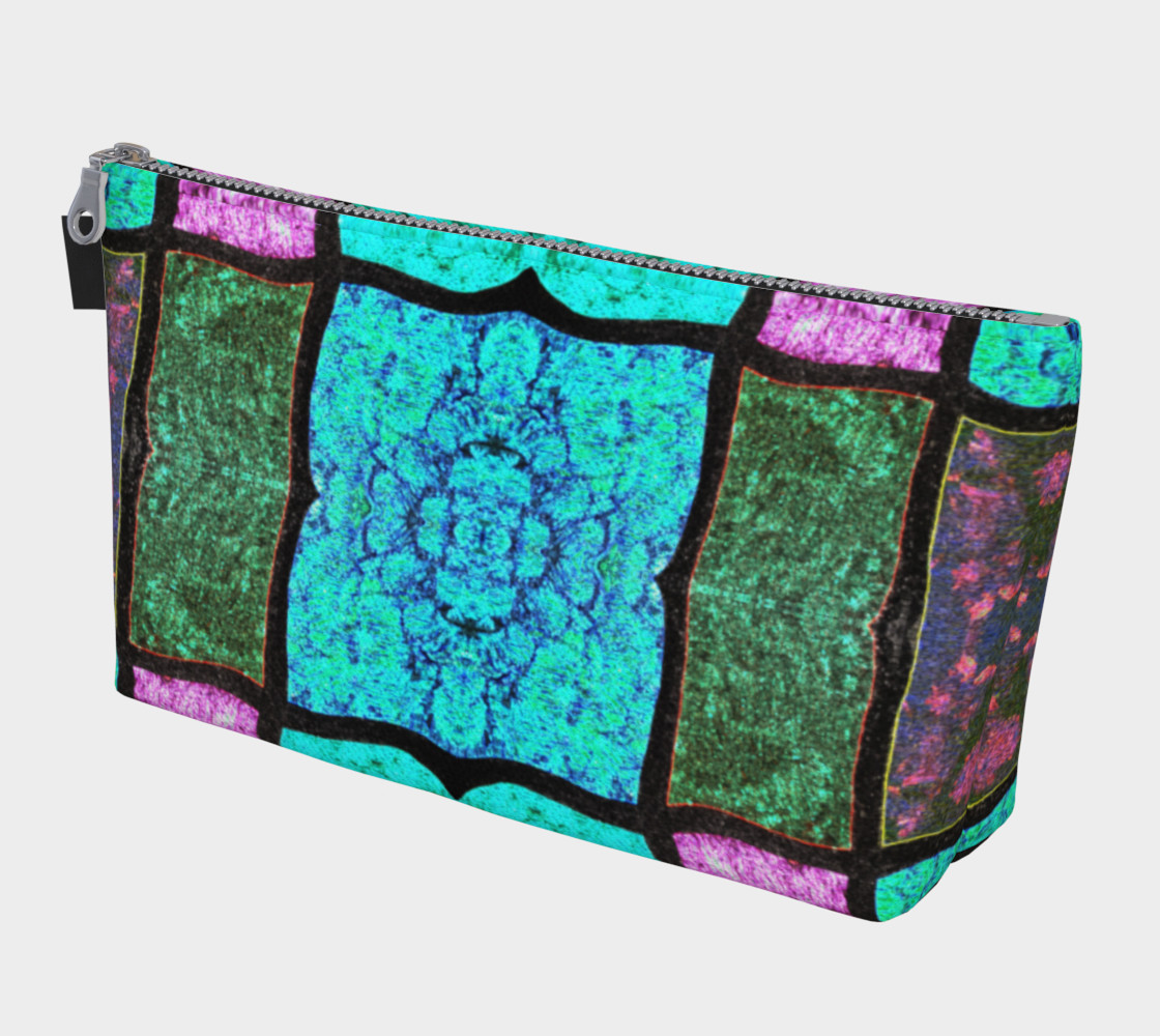 Nostalgia Stained Glass Make Up Bag preview #1
