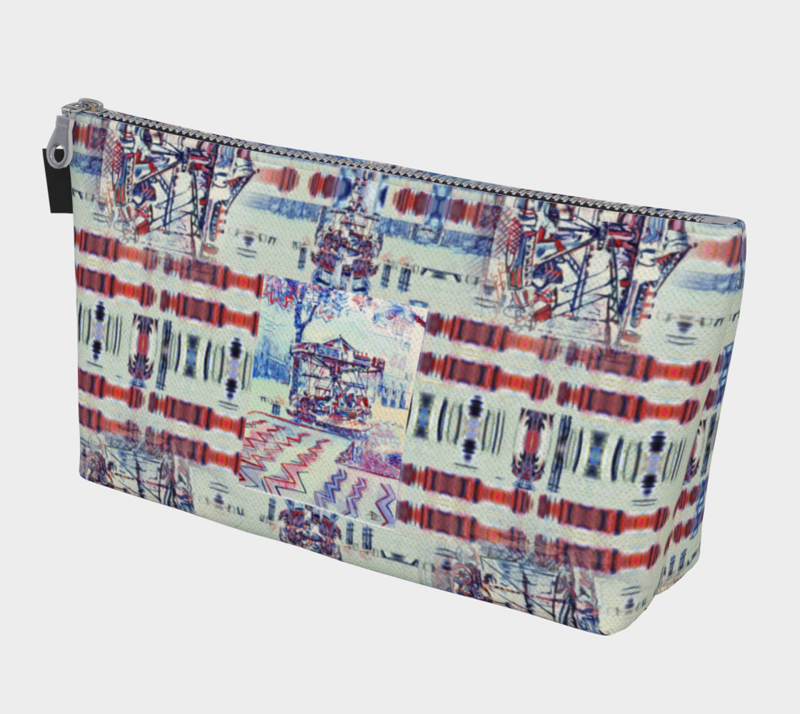 Luna Park / Preppy Print Make-up Bag preview #1