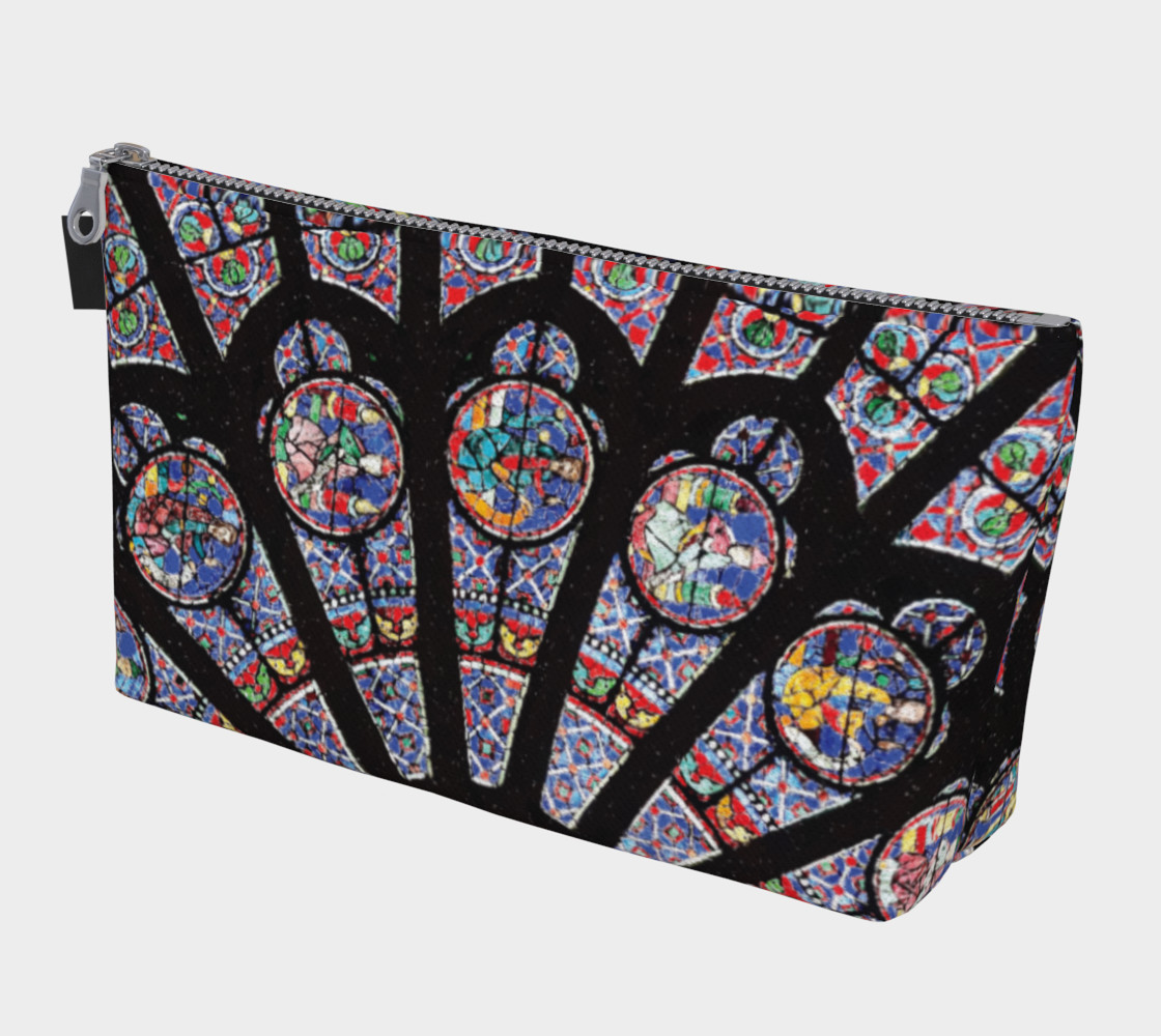 Rose South Window, Notre Dame Paris Makeup Bag preview #1