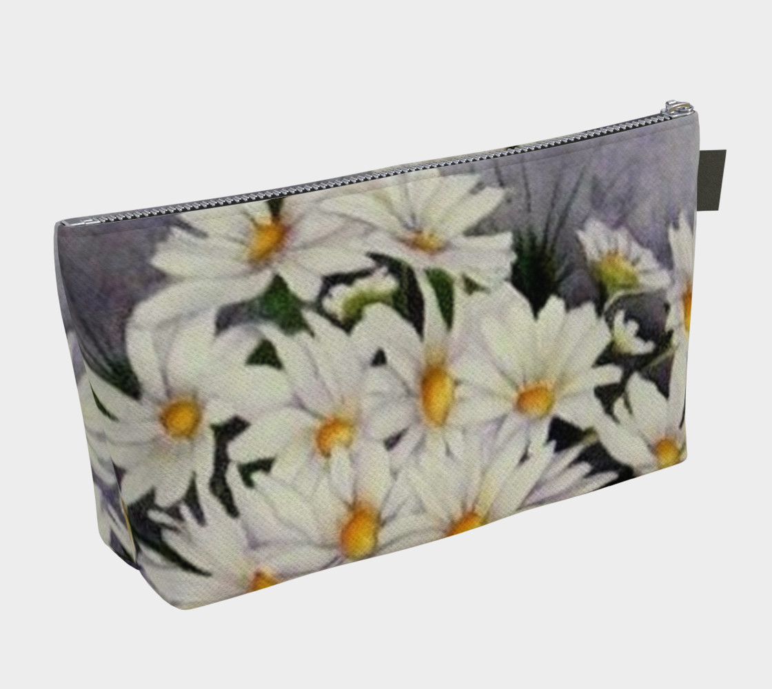 WHITE DAISIES in WATERCOLOR preview #2