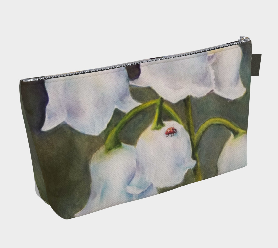 LILY OF THE VALLEY LADYBUG in WATERCOLOR preview #2