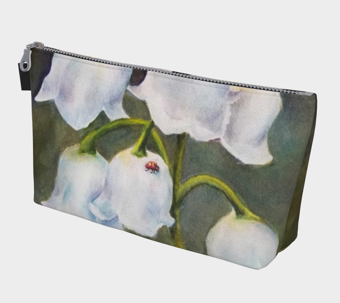LILY OF THE VALLEY LADYBUG in WATERCOLOR preview #1