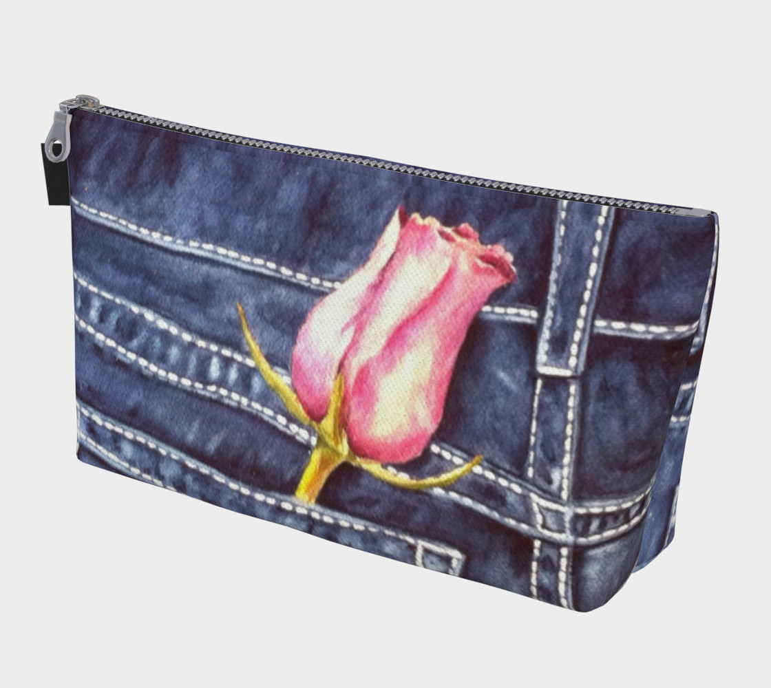 BLUE JEAN ROSE in WATERCOLOR preview #1