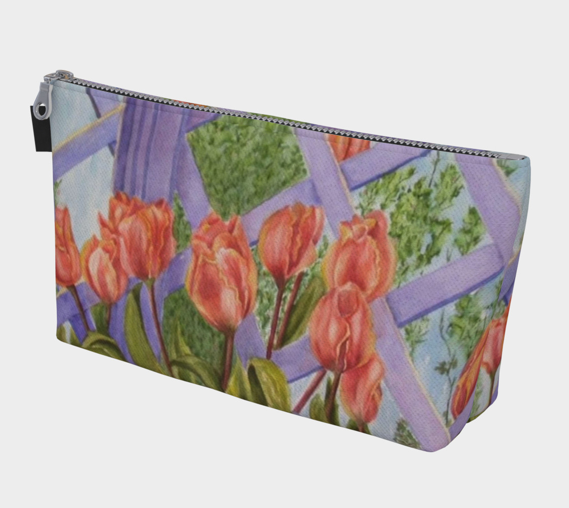 ORANGE TULIPS in WATERCOLOR preview #1