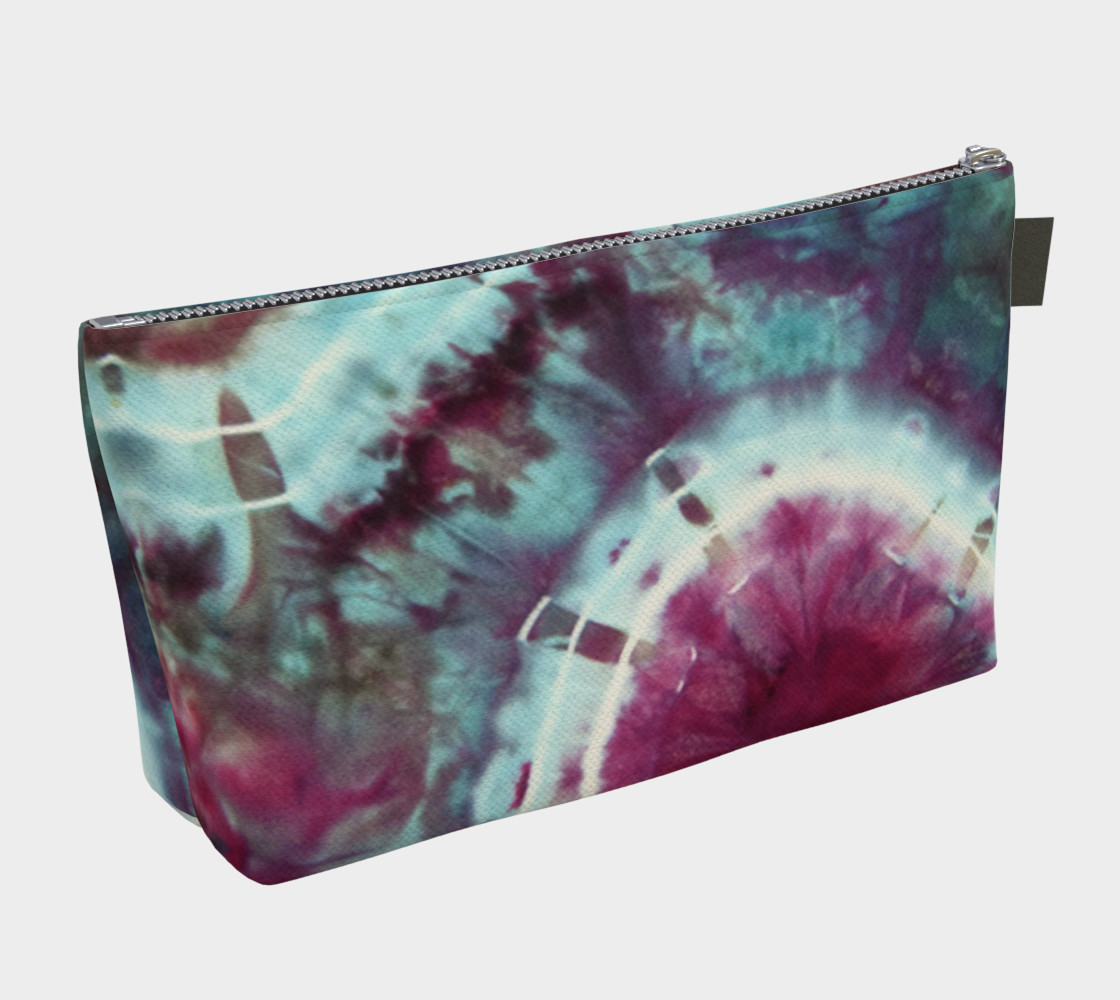 Pink Circles Makeup Bag preview #2
