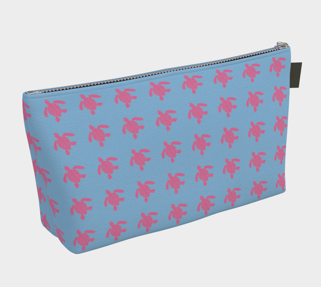 Turtle - Pink on Blue preview #2