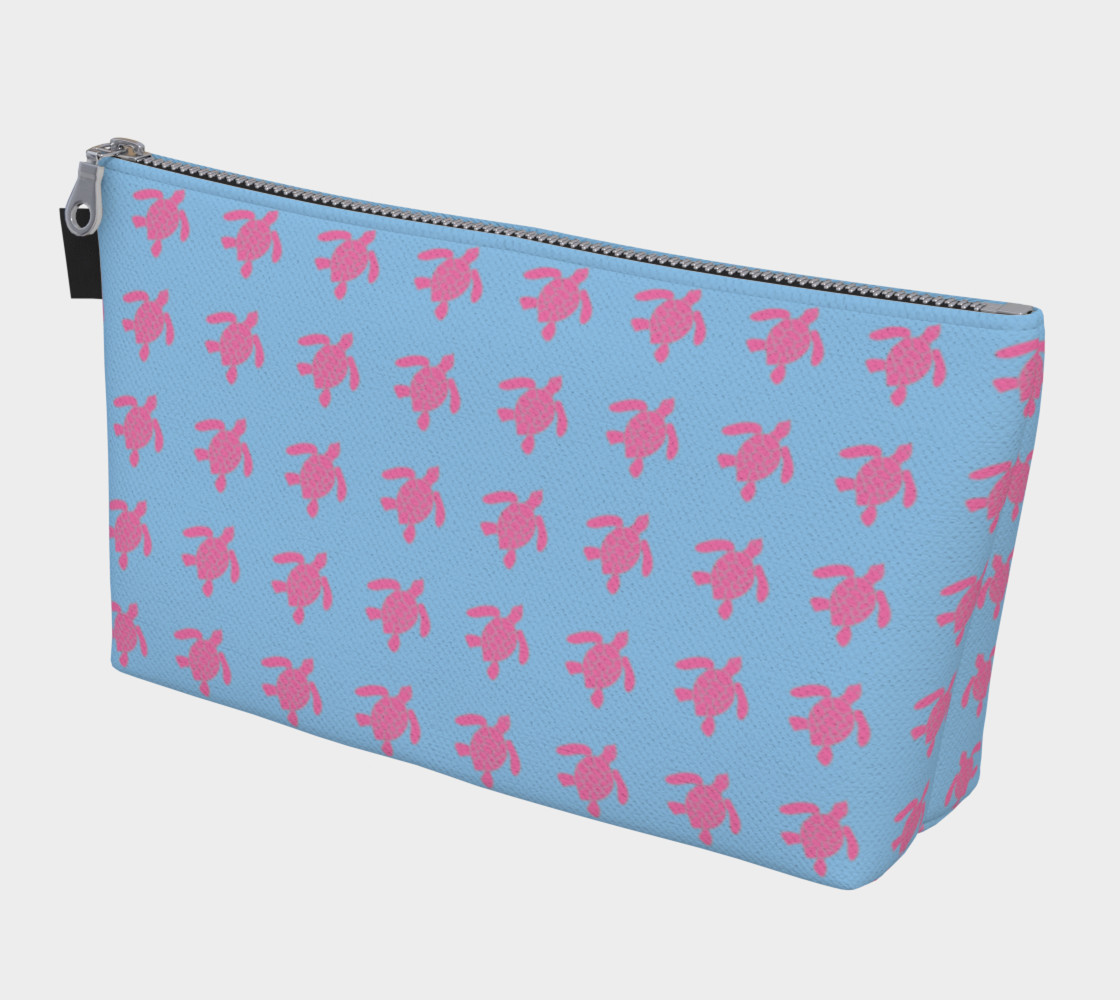 Turtle - Pink on Blue preview #1