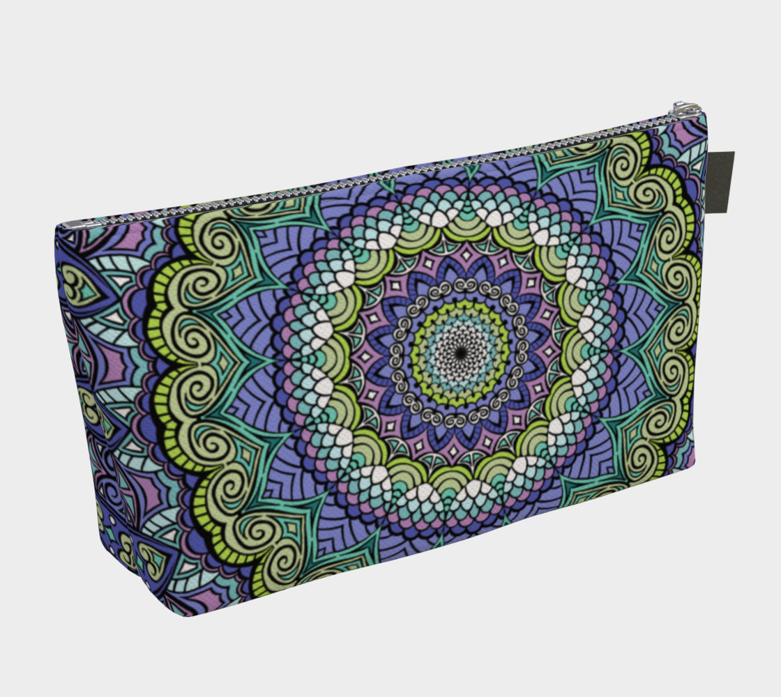 Purple n' Green Machine Make Up Bag preview #2