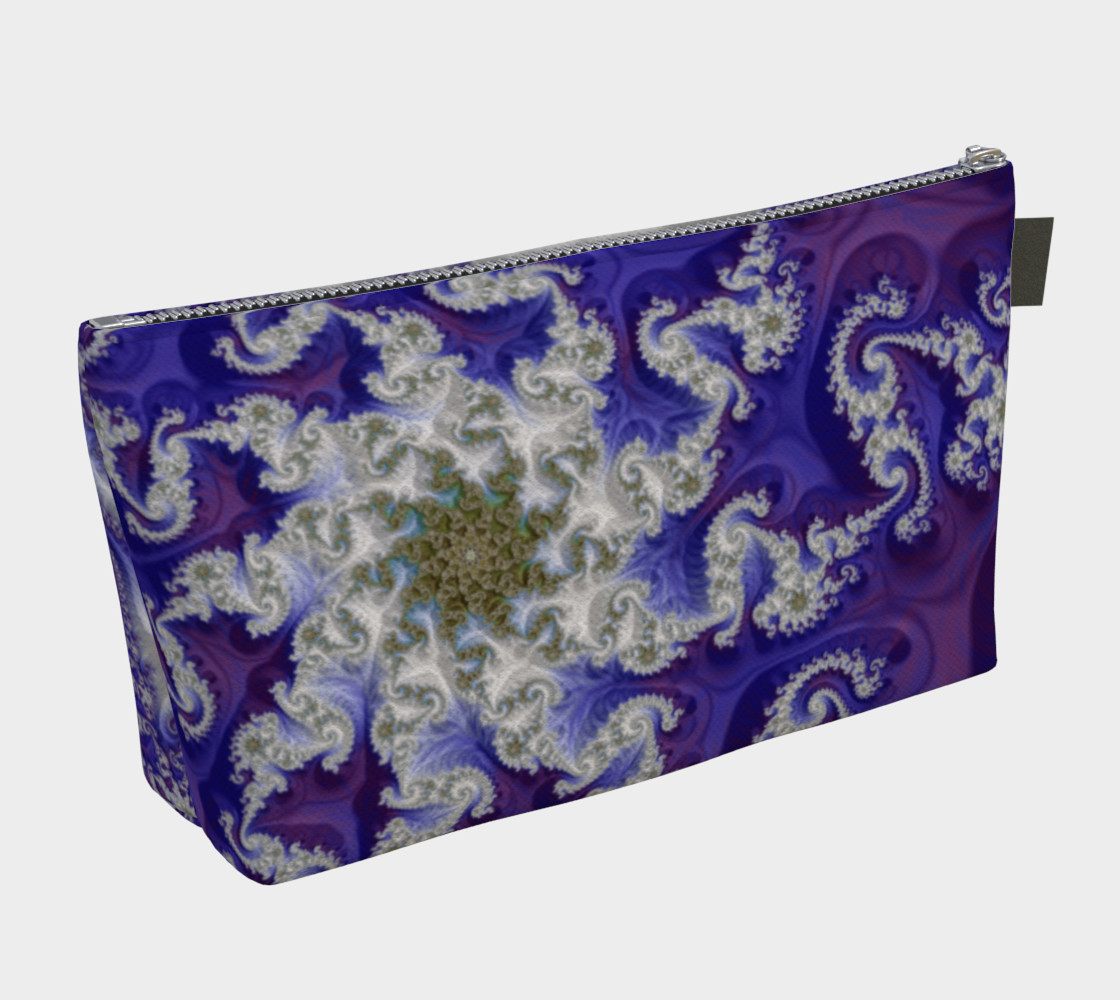 Purple Royals Make Up Bag preview #2