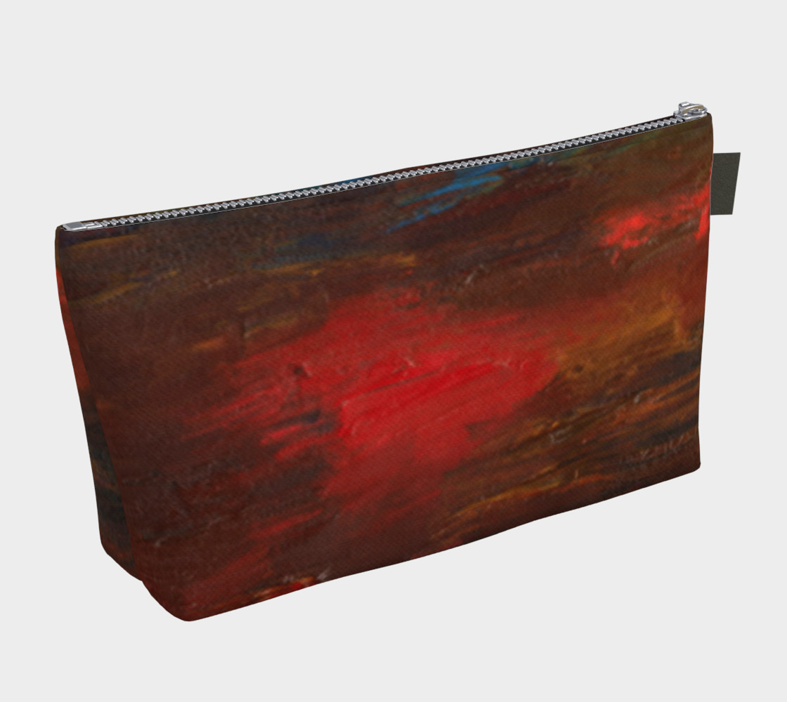 Crimson Ocean Makeup Bag preview #2