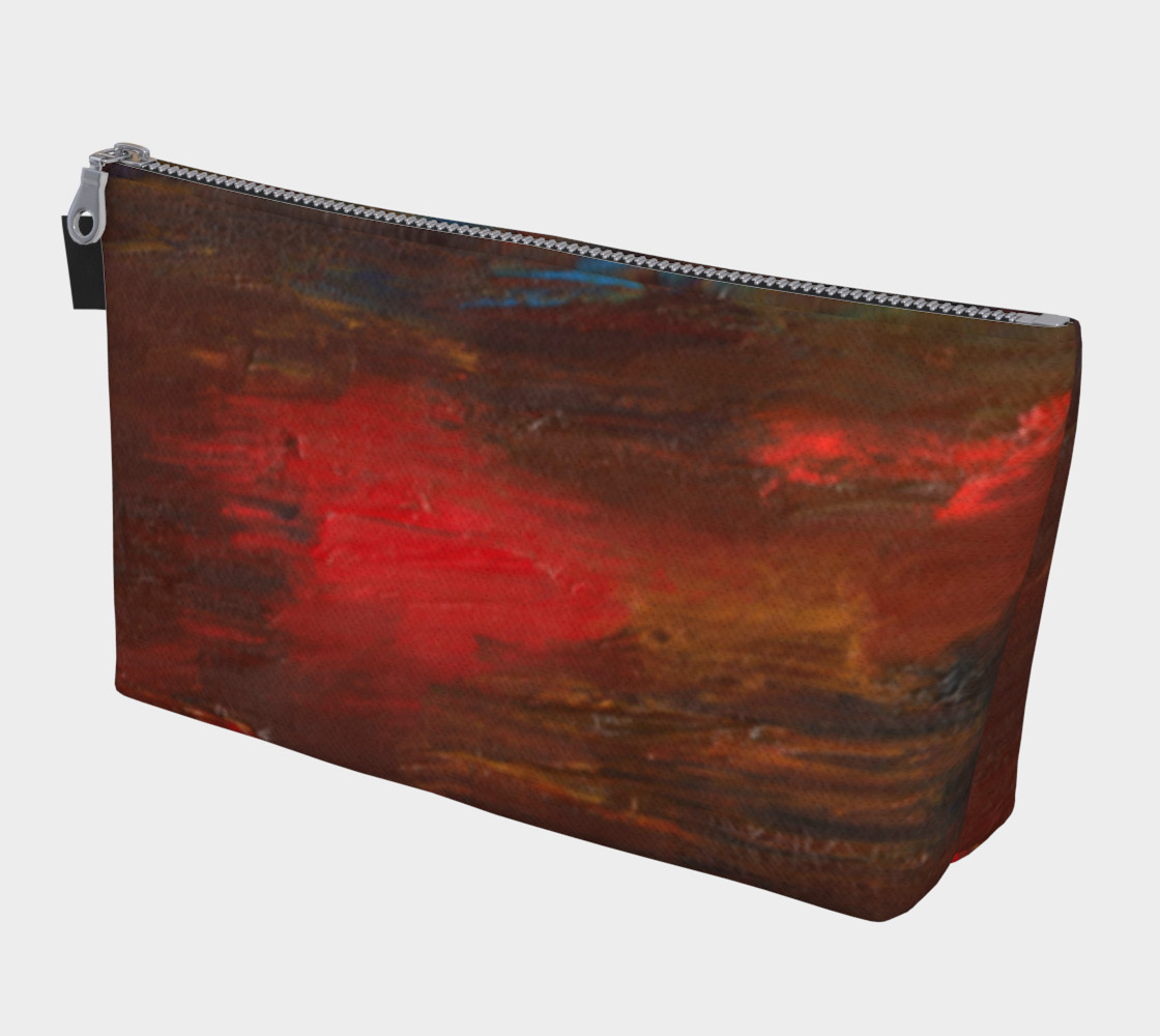 Crimson Ocean Makeup Bag preview #1