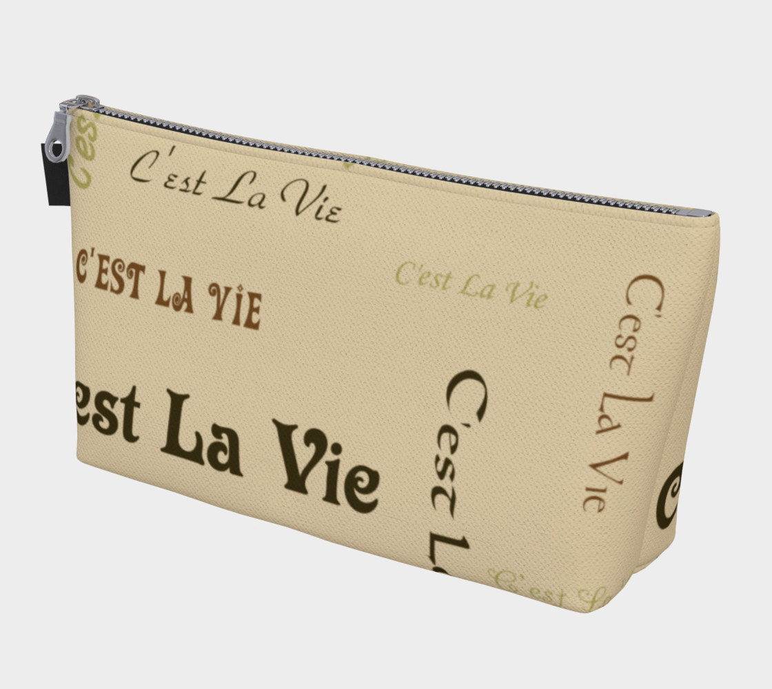 Coffee C'est la Vie Makeup Bag preview #1