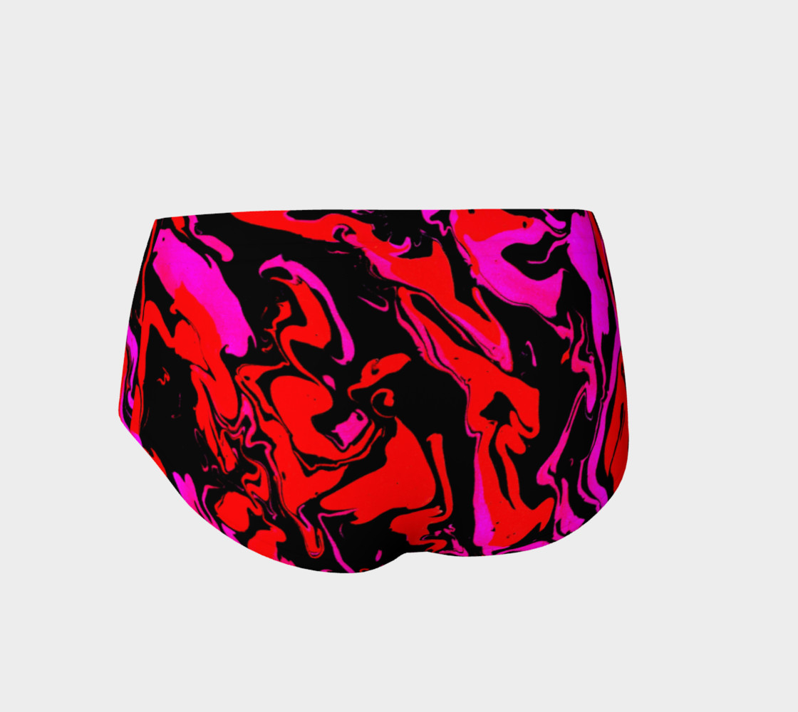 Orange Crush Mini Shorts preview #2