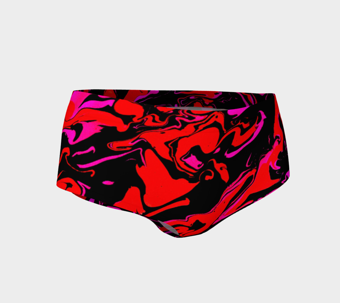 Orange Crush Mini Shorts preview #1