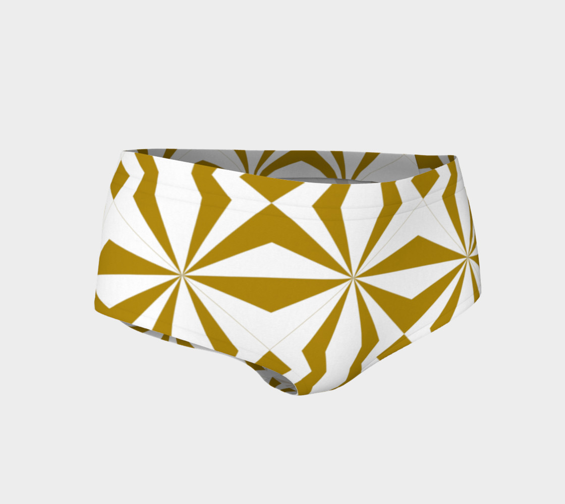 Tribal Gold Bikini Shorts Miniature #2