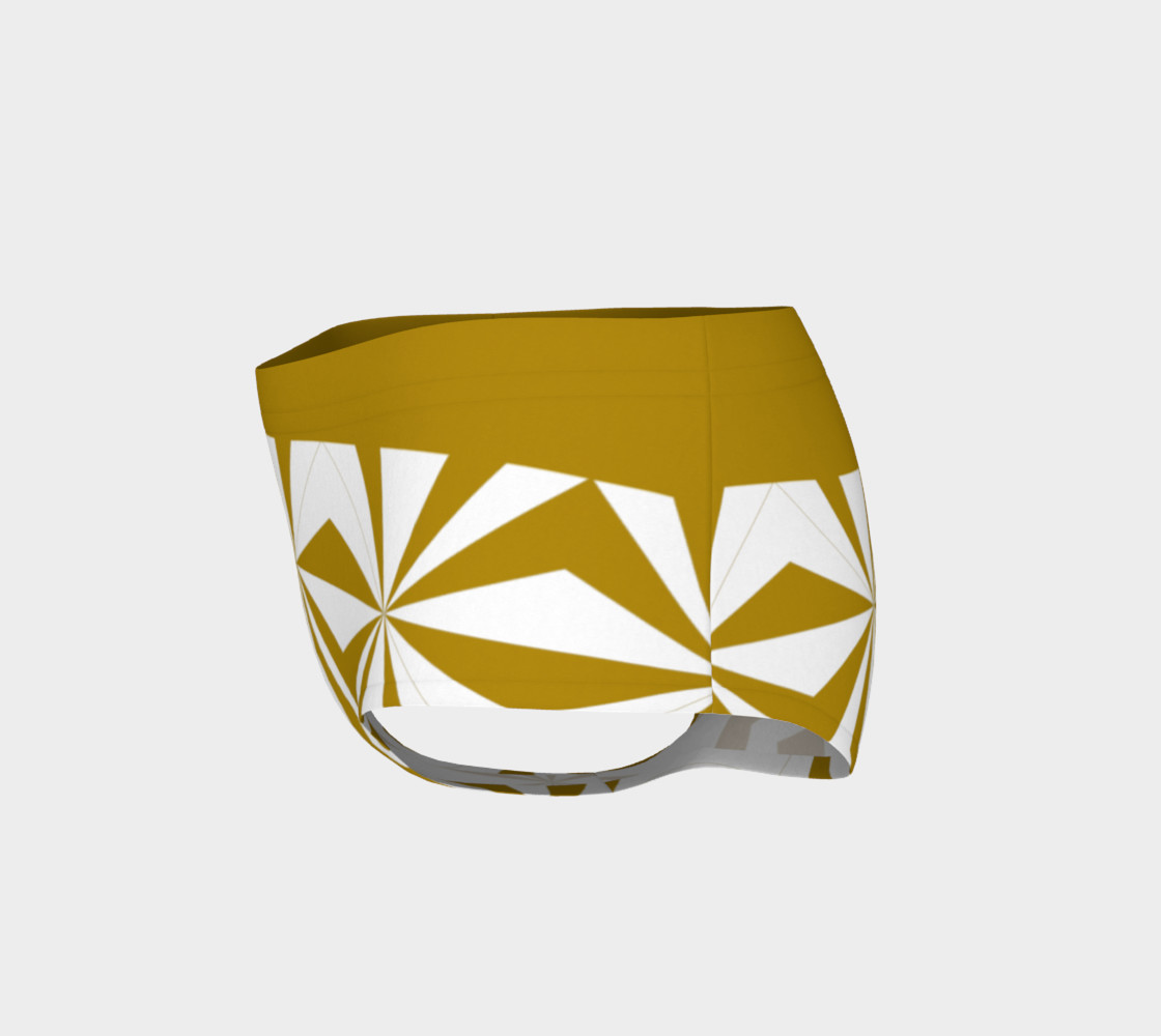 Aperçu de Tribal Gold and Gold Bikini shorts #3