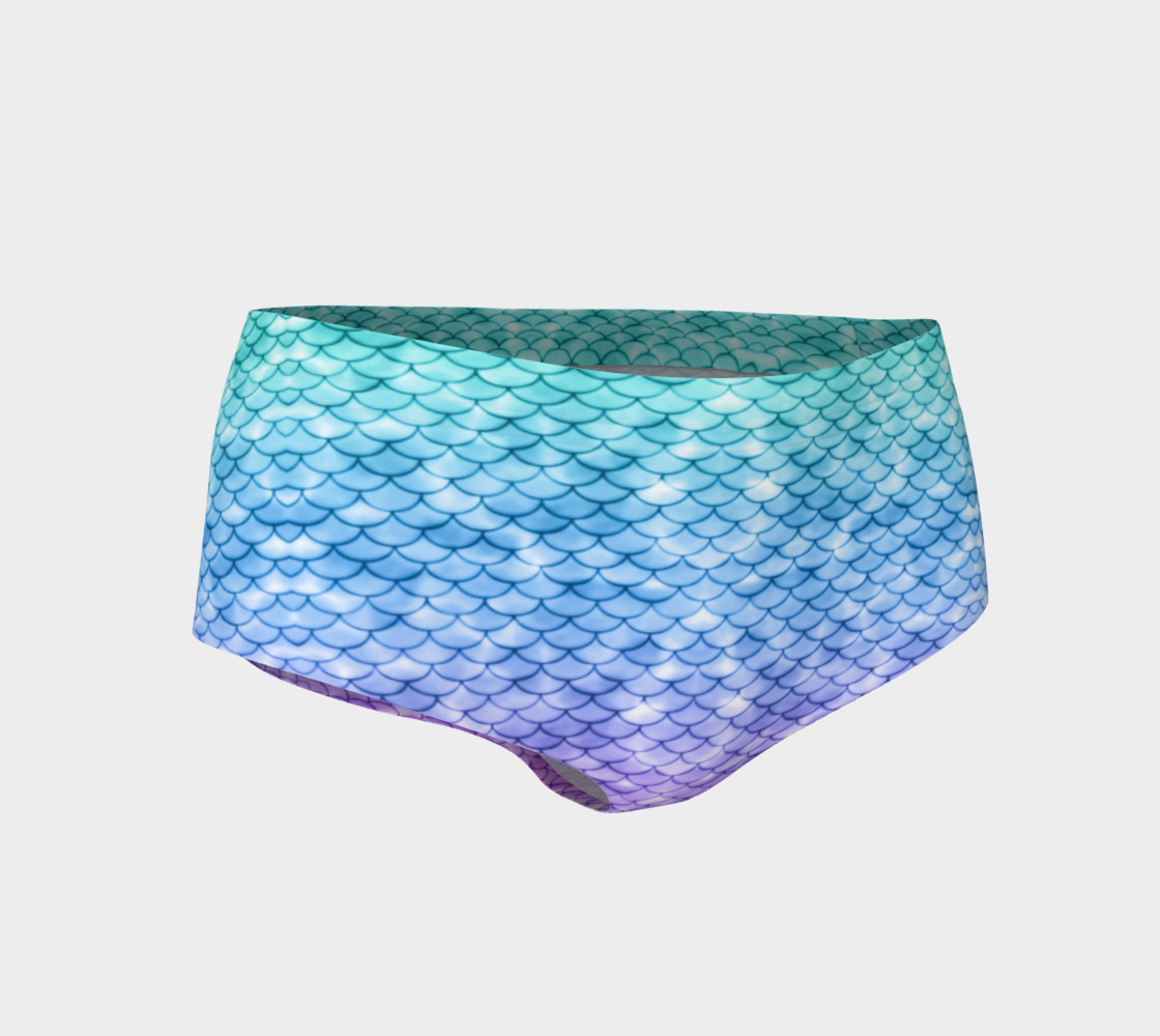 Mystic Mermaid Mini Shorts preview #1
