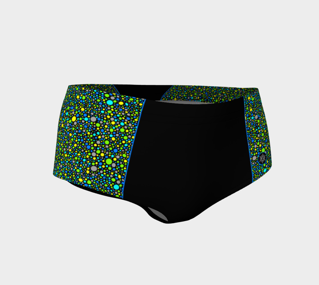 Bubbles Blue Turquoise Green Yellow preview #1