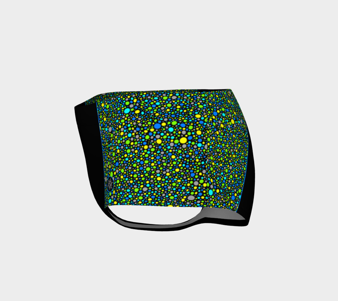 Bubbles Blue Turquoise Green Yellow preview #3