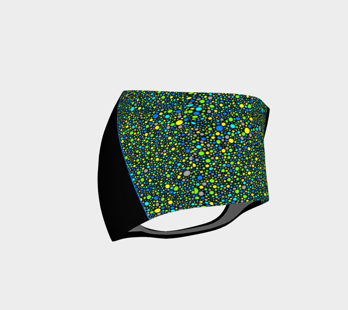 Bubbles Blue Turquoise Green Yellow preview #4