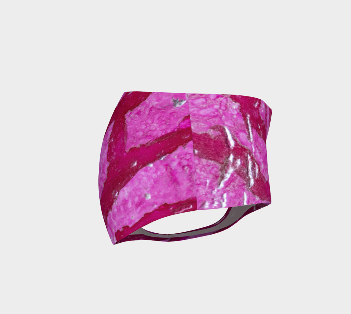 Pink Coral With Metallic Highlights Alcohol Ink Art preview #4