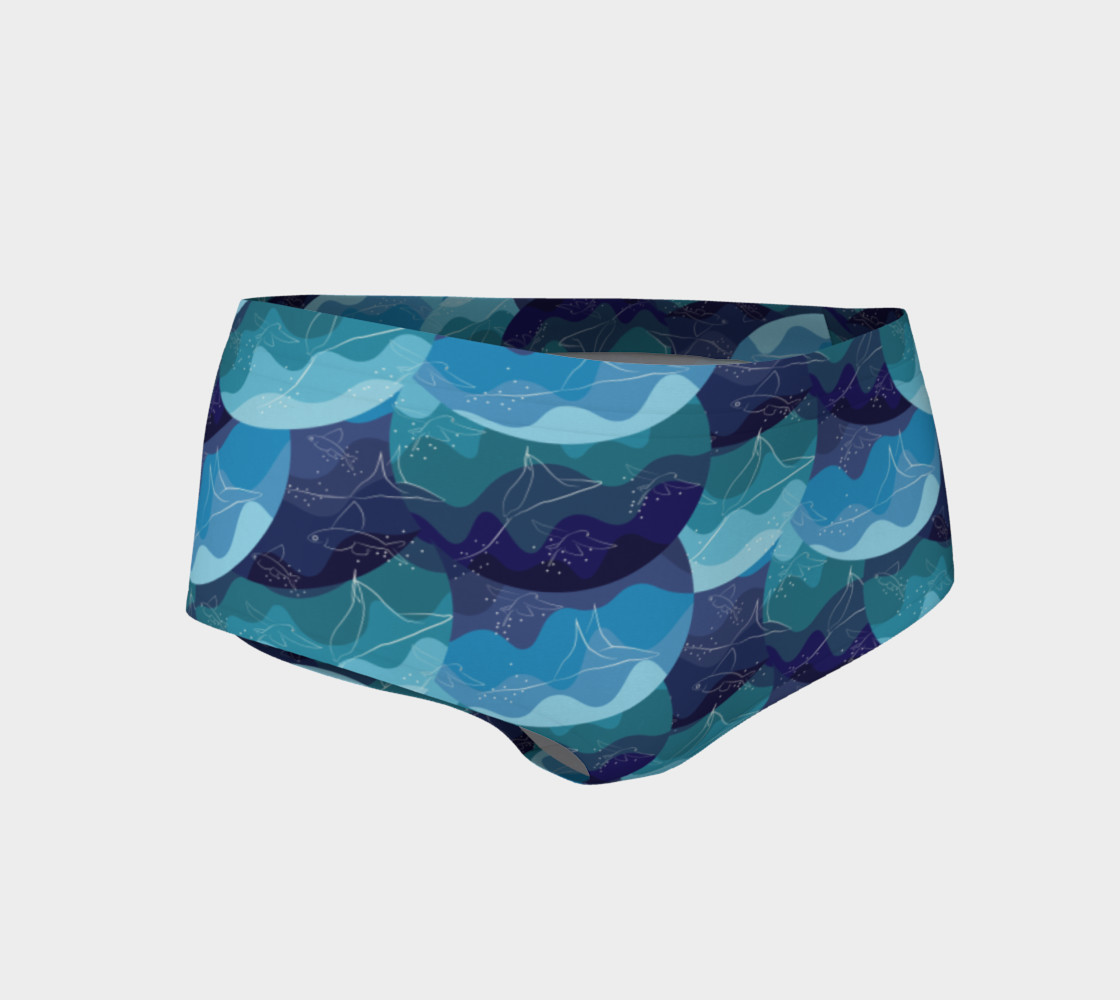 Waves, rays and fish preview #1
