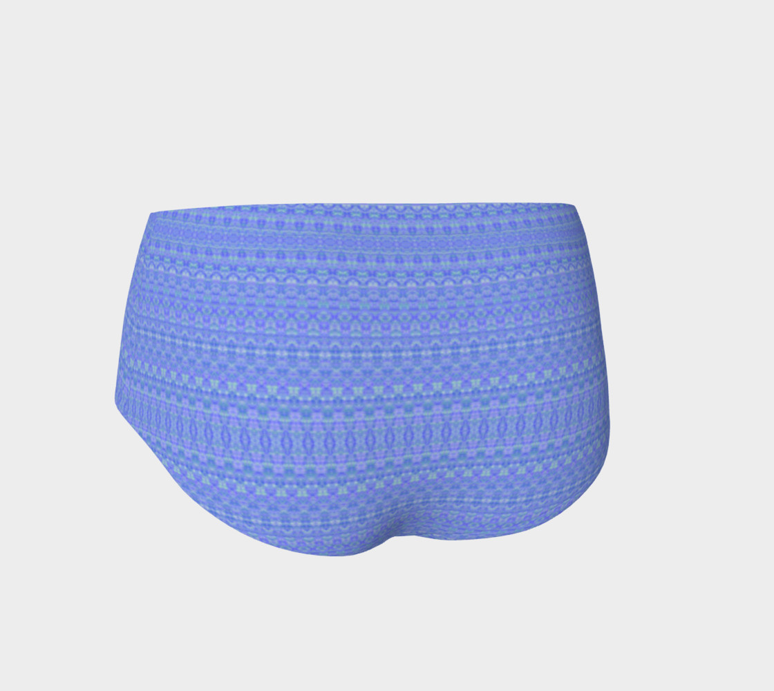 Abstract Pastel Blue Damask preview #2