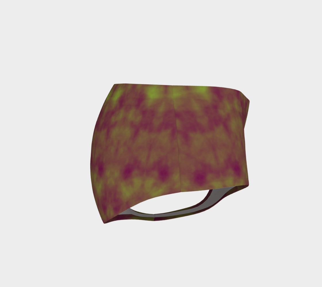 Olive and Umber Wolf Damask preview #4