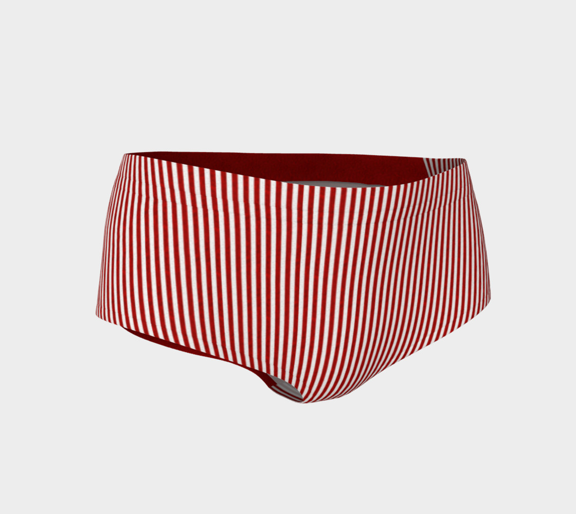 A red striped lace pattern preview #1