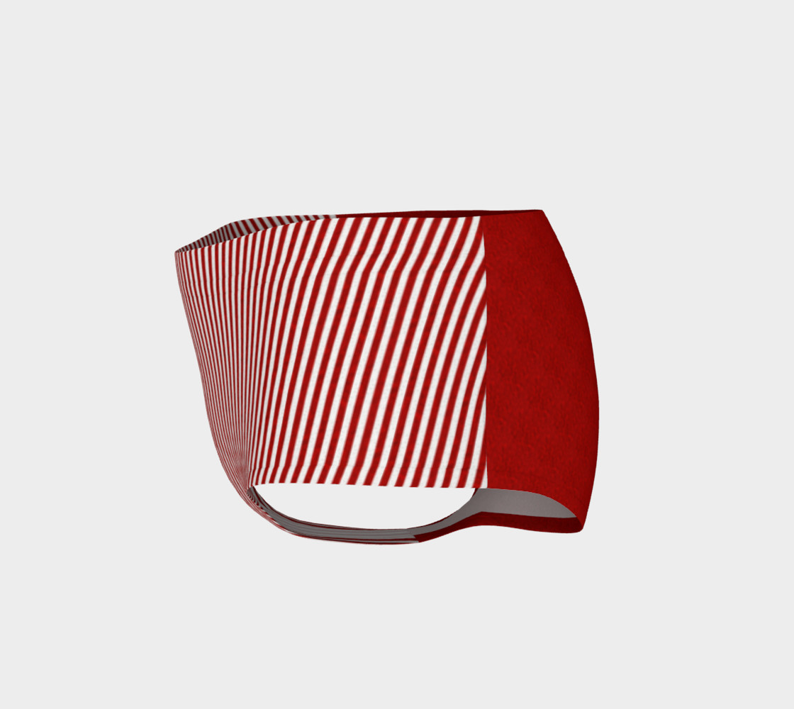 A red striped lace pattern preview #3