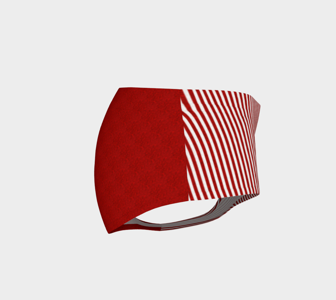A red striped lace pattern preview #4