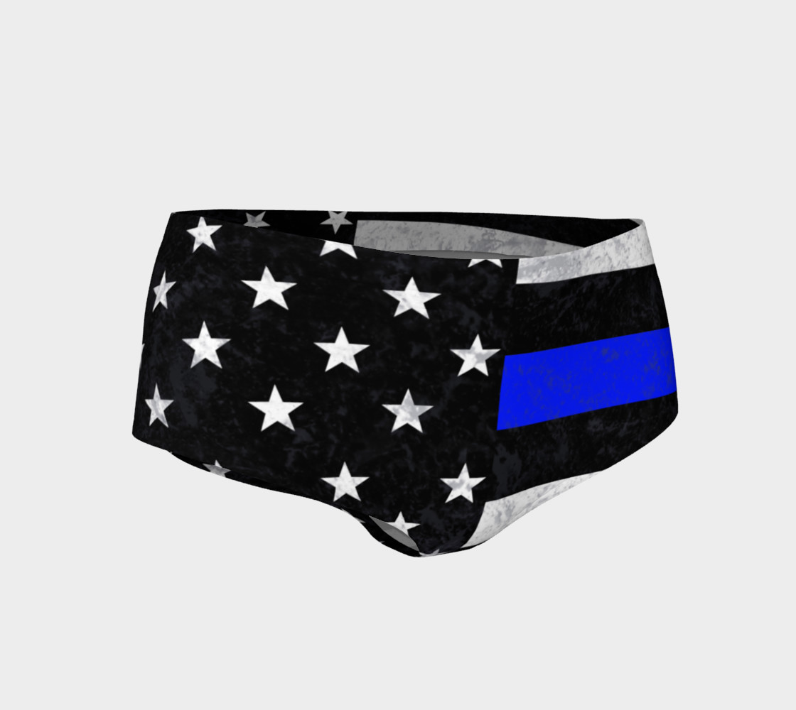 thin blue line swimsuit