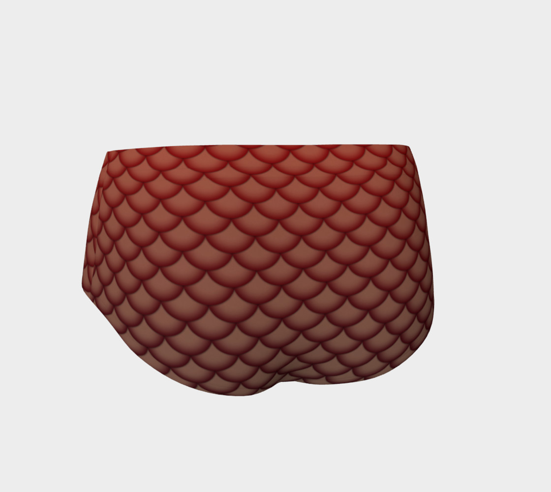 Goth Mermaid Mini Shorts preview #2