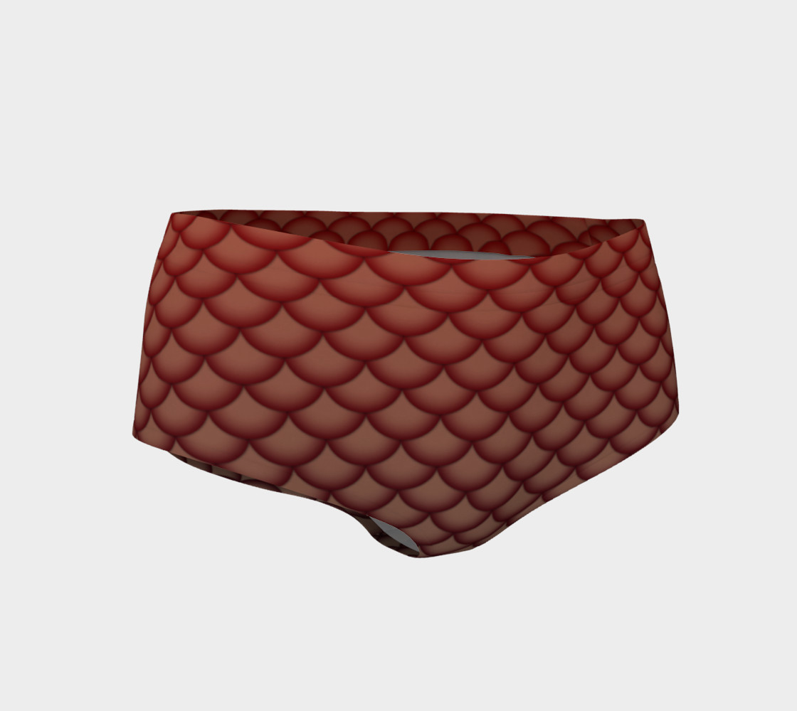 Goth Mermaid Mini Shorts preview #1