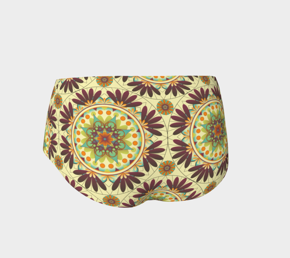 Gaia Mandala Mini Shorts preview #2