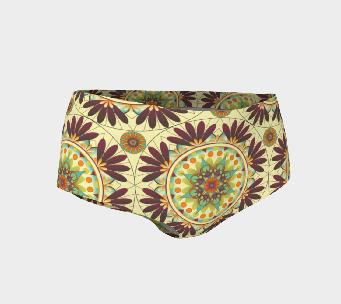 Gaia Mandala Mini Shorts preview #1