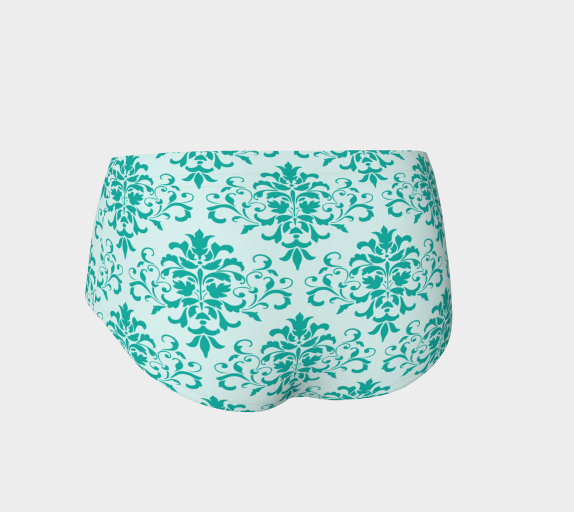 Teal Me You're Joking Mini Shorts preview #2
