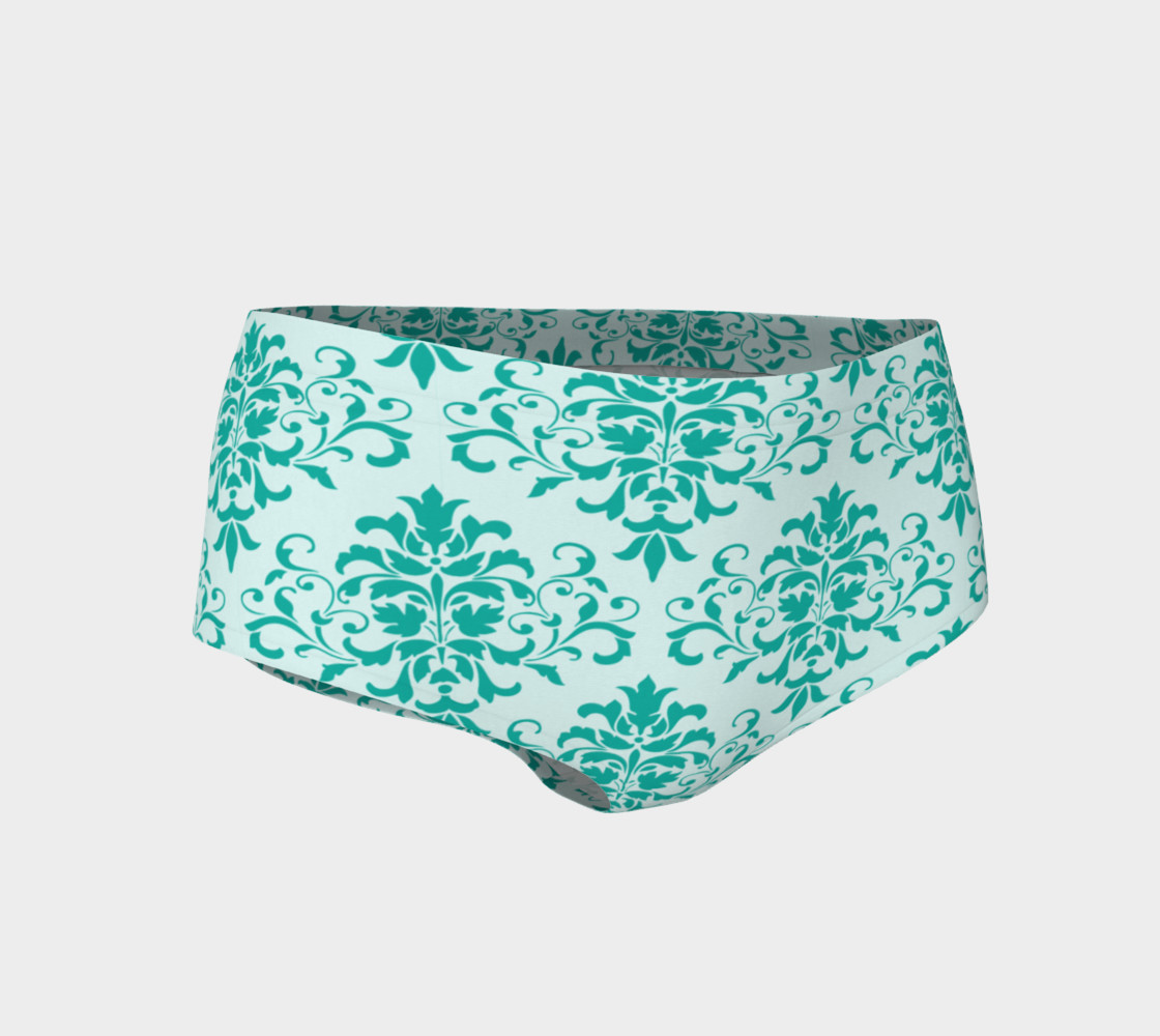 Teal Me You're Joking Mini Shorts preview #1