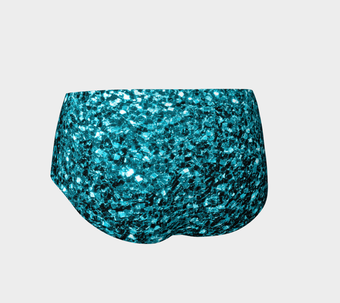 Beautiful Aqua blue glitter sparkles preview #2