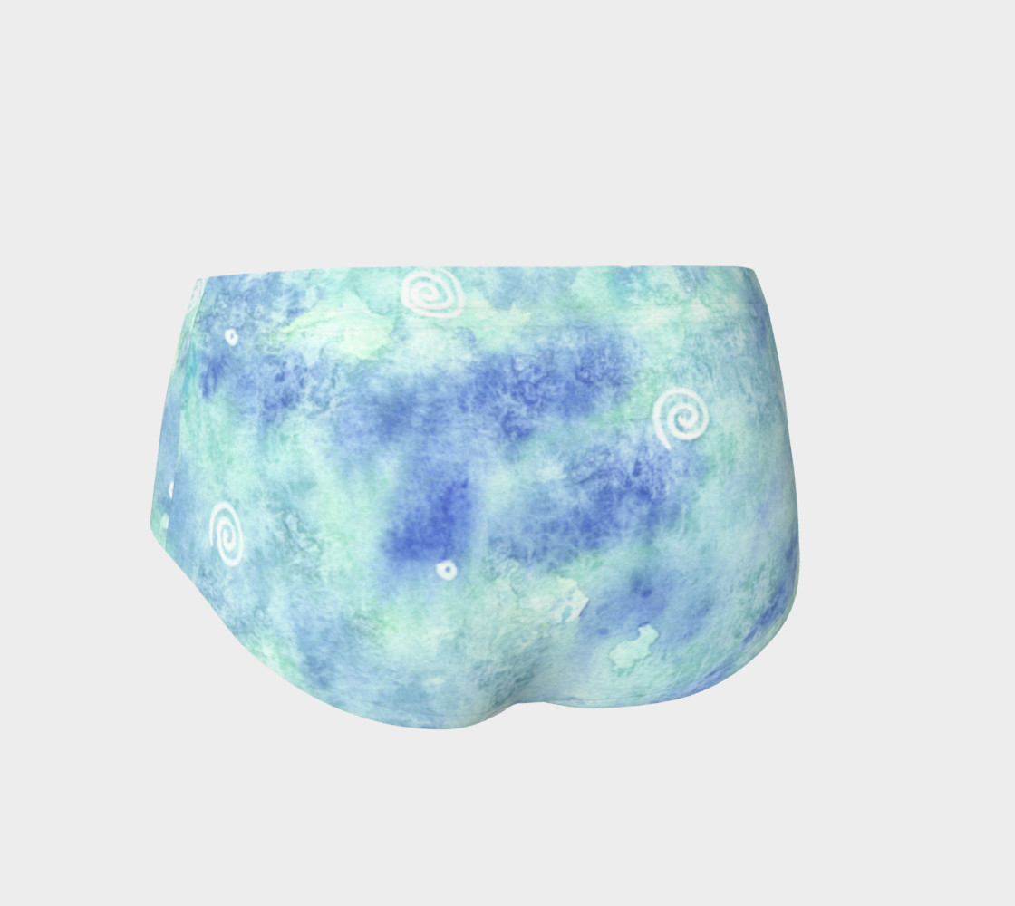 Blue lagoon Mini Shorts preview #2