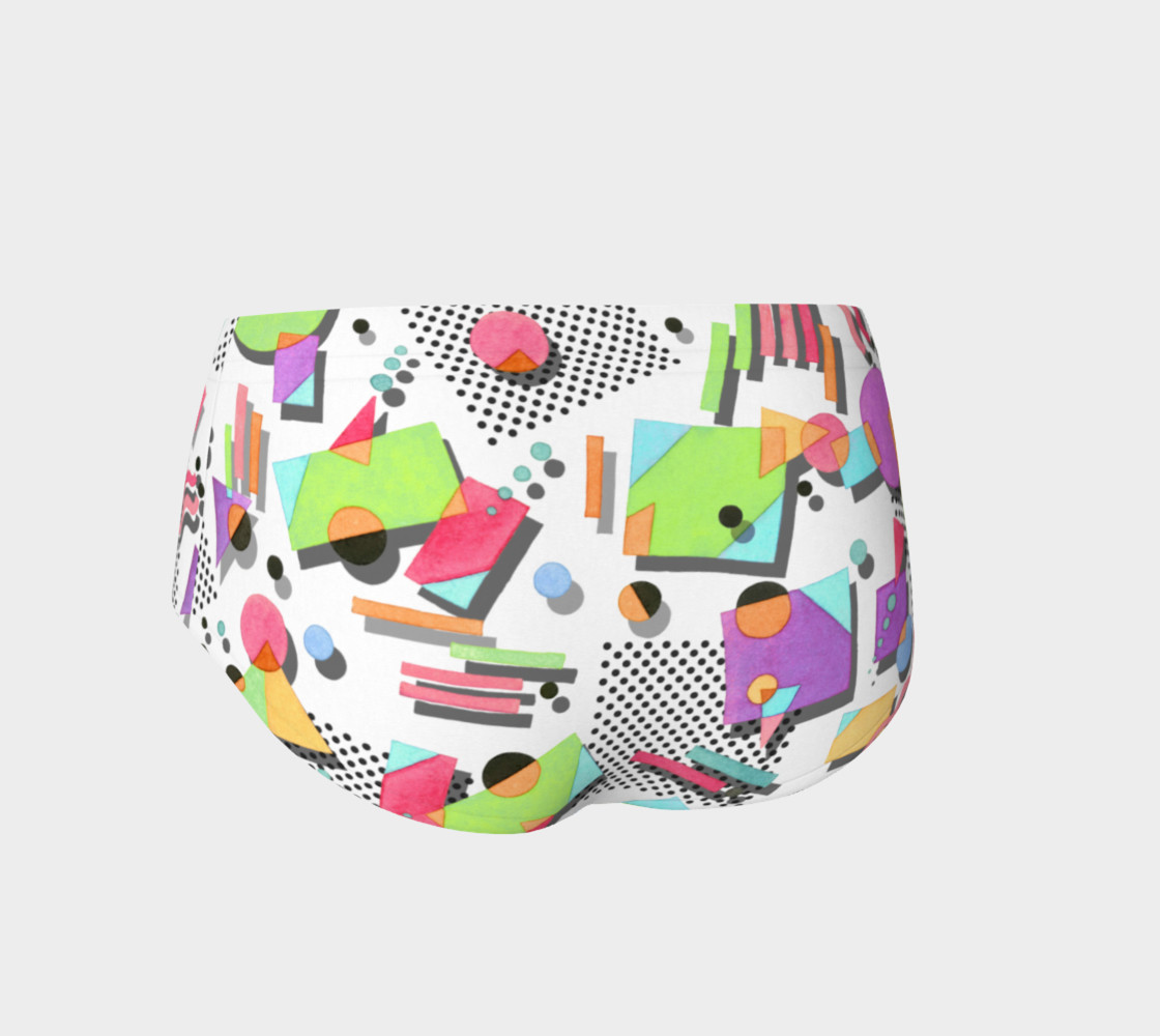 Aperçu de Rad Nineties Geometric Mini Shorts #2