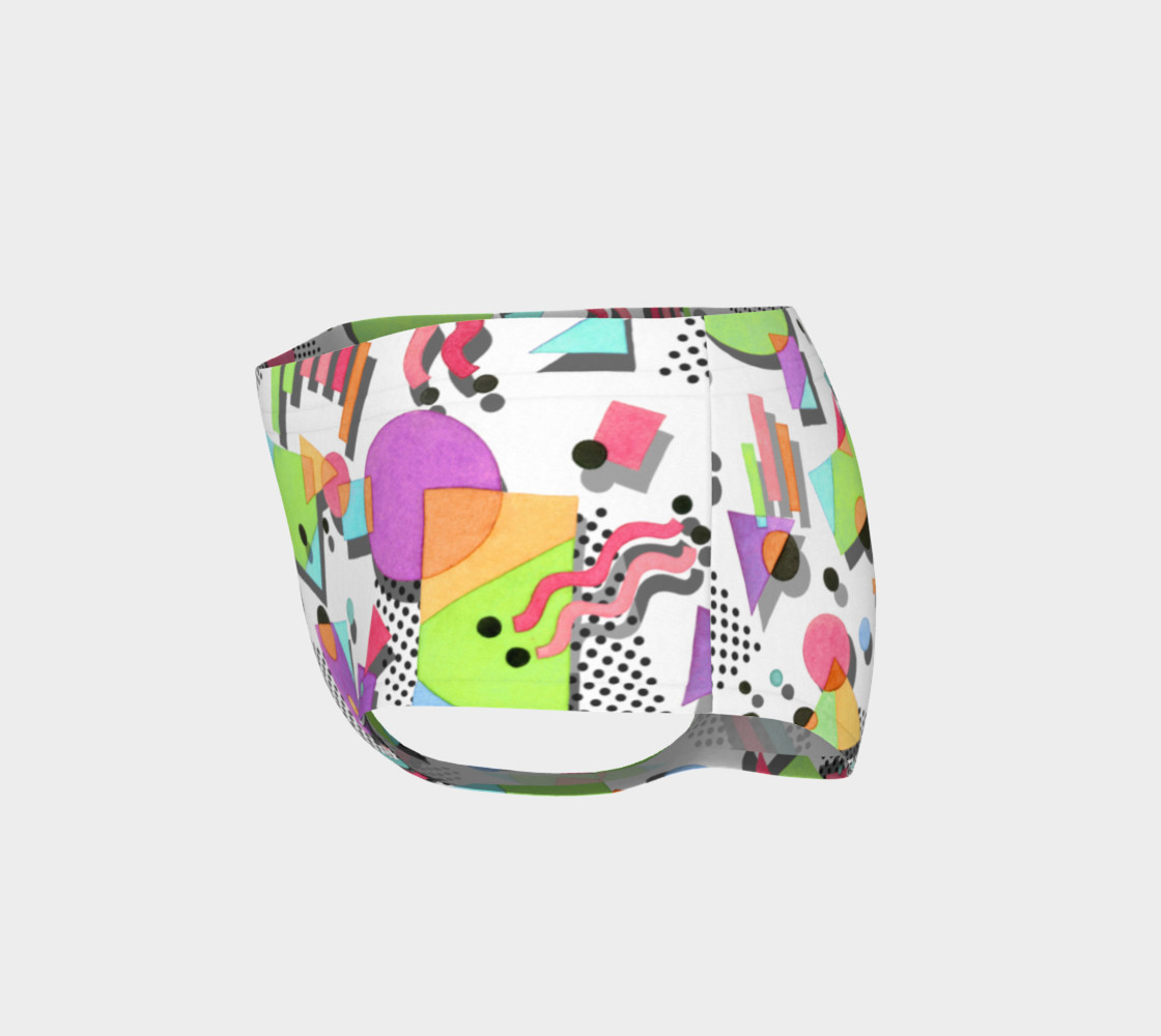 Aperçu de Rad Nineties Geometric Mini Shorts #3
