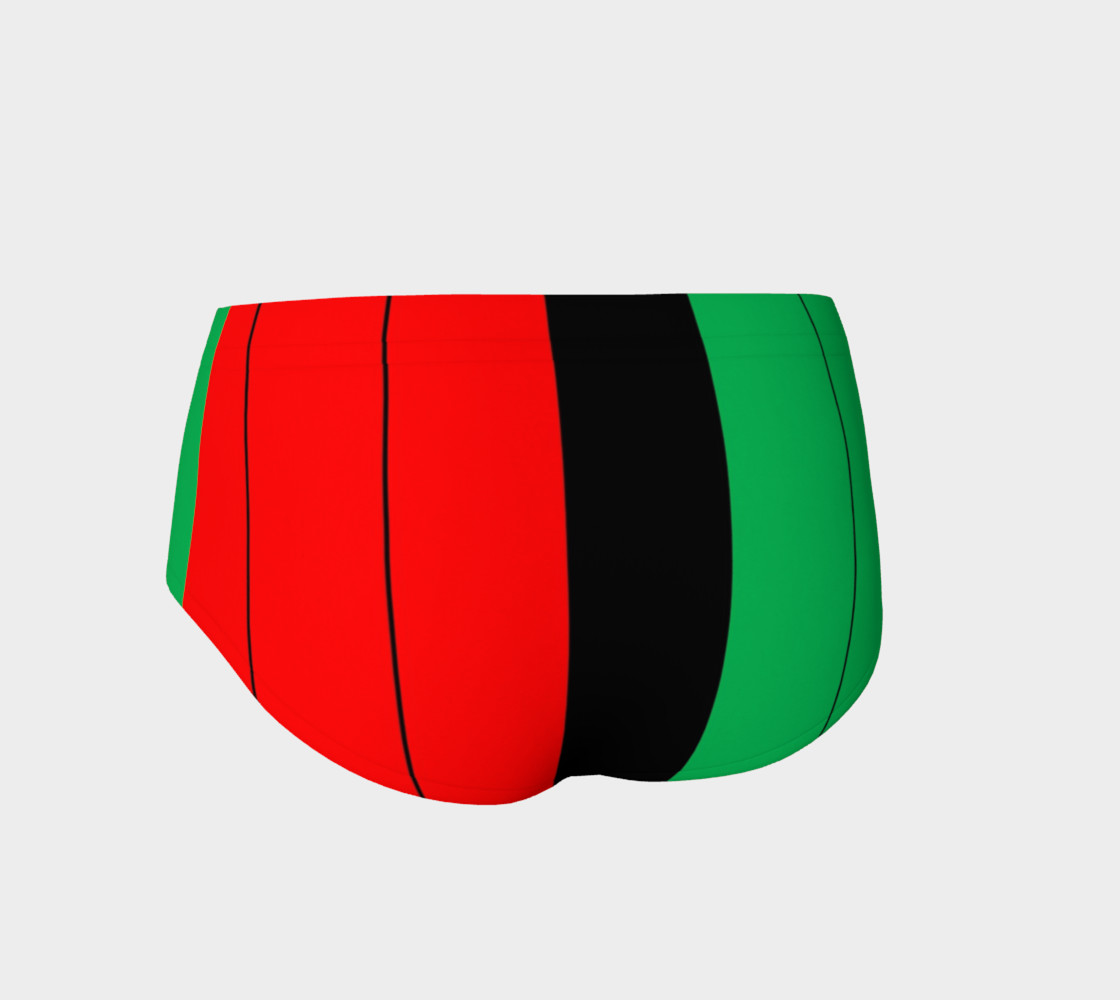 Kwanzaa Striped Pattern Red Black Green preview #2