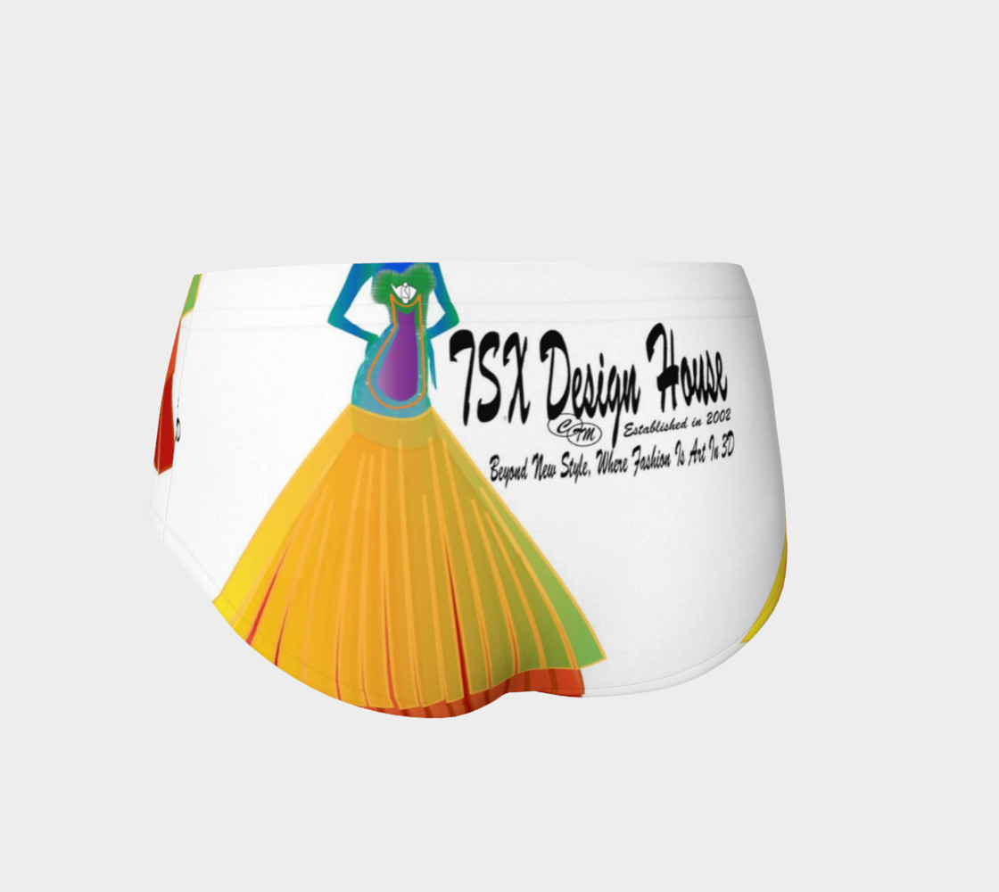 TSX Design House Logo Mini Shorts preview #2