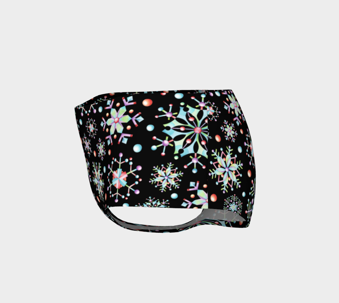 Aperçu de Prismatic Snowflakes Mini Shorts #3