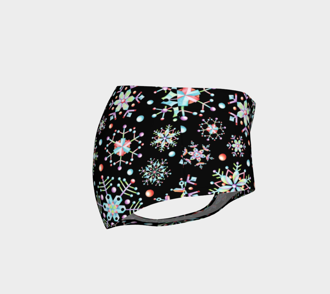 Aperçu de Prismatic Snowflakes Mini Shorts #4